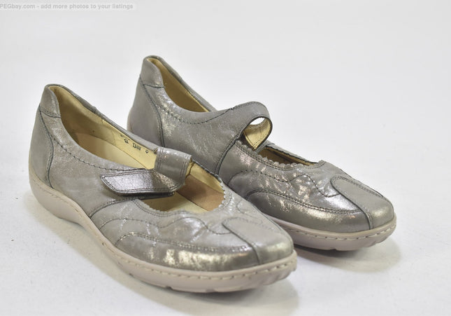 Waldläufer Damen Halbschuhe Slipper Ballerinas UK 5,5 Nr. 25-F 1122-Schuh-Gebraucht-secondhand