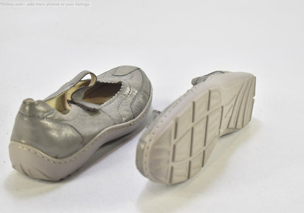 Waldläufer Damen Halbschuhe Slipper Ballerinas UK 5,5 Nr. 25-F 1122-Schuh-Gebraucht-secondhand