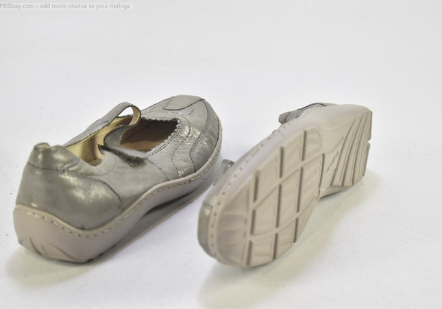 Waldläufer Damen Halbschuhe Slipper Ballerinas UK 5,5 Nr. 25-F 1122-Schuh-Gebraucht-secondhand