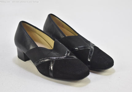Hassia Damen Pumps High Heels UK 2,5 Nr. 25-F 3703-Schuh-Gebraucht-secondhand