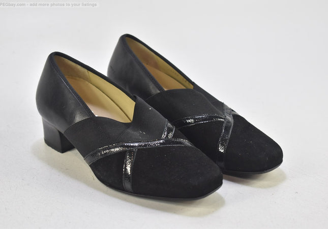Hassia Damen Pumps High Heels UK 2,5 Nr. 25-F 3703-Schuh-Gebraucht-secondhand