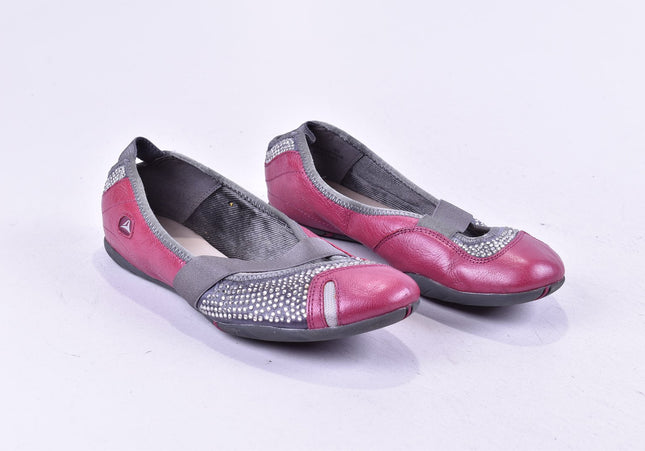 Clarks Damen Halbschuhe Slipper Ballerinas UK 4 Nr. 24-J 4385-Schuh-Gebraucht-secondhand