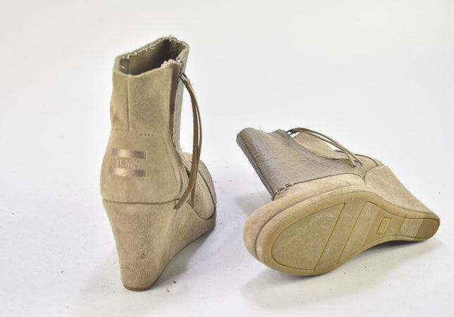 Toms Damen Stiefelette Boots EUR 36,5 Nr. 24-B 1719-Schuh-Gebraucht-secondhand