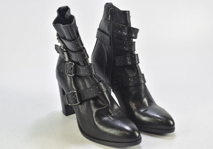 Minelli Damen Stiefelette Boots EUR 38 Nr. 24-B 3678-Schuh-Gebraucht-secondhand