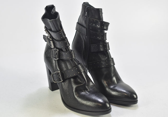 Minelli Damen Stiefelette Boots EUR 38 Nr. 24-B 3678-Schuh-Gebraucht-secondhand