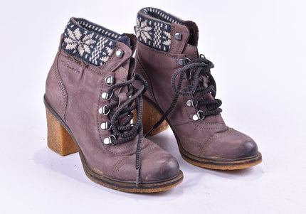 Tamaris Damen Stiefelette Boots EUR 37 Nr. 24-F 838-Schuh-Gebraucht-secondhand