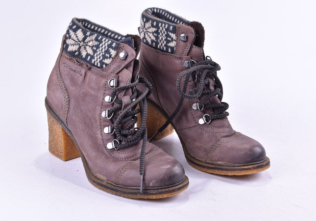 Tamaris Damen Stiefelette Boots EUR 37 Nr. 24-F 838-Schuh-Gebraucht-secondhand