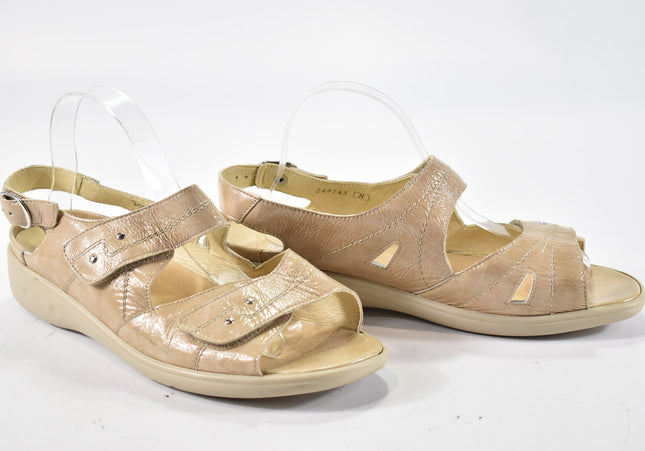 Waldläufer Damen Sandale Sandalette UK 8 Nr. 24-SD 1406-Schuh-Gebraucht-secondhand