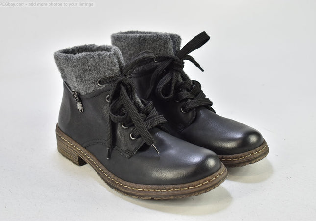 Rieker Damen Stiefelette Boots EUR 38 Nr. 25-B 221-SchuhGebraucht