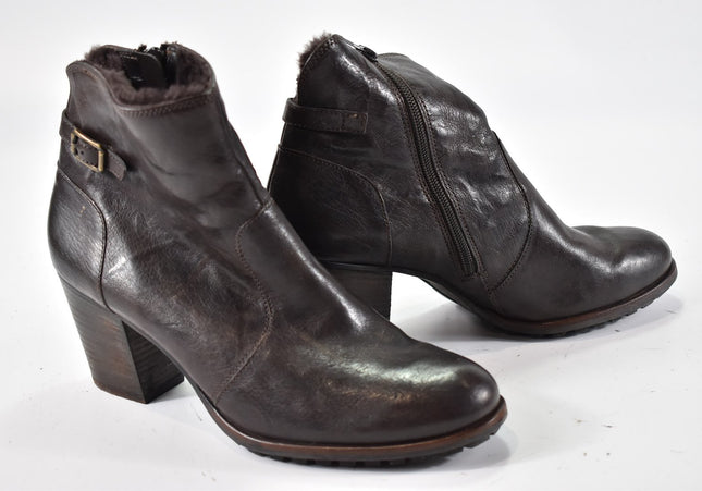 Paul Green Damen Stiefelette Boots UK 7 Nr. 24-A 1509-Schuh-Gebraucht-secondhand