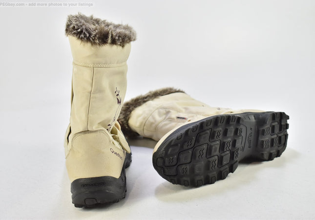 Quechua Damen Wanderschuhe Trekking EUR 41 Nr. 25-T 2271-gebrauchte Schuhe-second hand-SchuhGebraucht