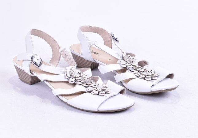 Gabor Damen Sandale Sandalette UK 8 Nr. 24-SD 2686-Schuh-Gebraucht-secondhand