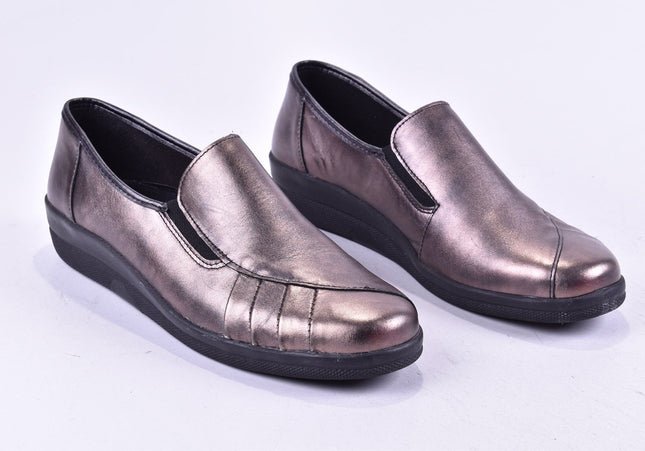Longo Damen Halbschuhe Slipper Ballerinas EUR 42 Nr. 24-J 4391-Schuh-Gebraucht-secondhand
