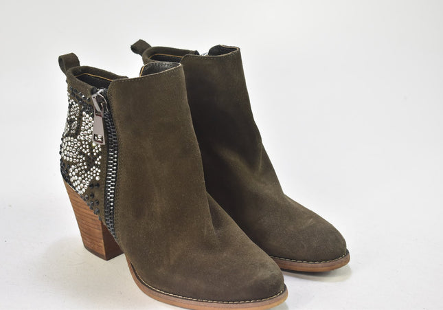Di Lauro Damen Stiefelette Boots EUR 36 Nr. 24-B 853-Schuh-Gebraucht-secondhand