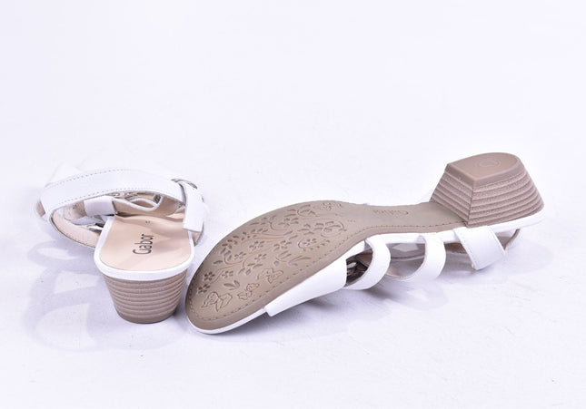 Gabor Damen Sandale Sandalette UK 8 Nr. 24-SD 2686-Schuh-Gebraucht-secondhand