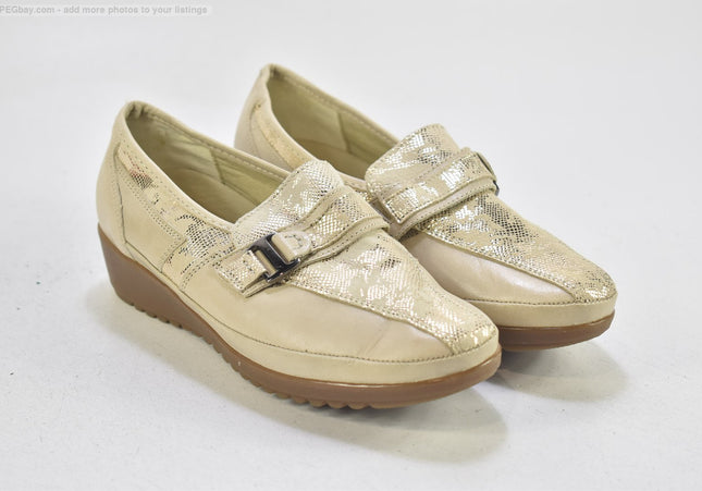 Lady Comfort Damen Halbschuhe Slipper Ballerinas EUR 38 Nr. 25-F 1129-Schuh-Gebraucht-secondhand