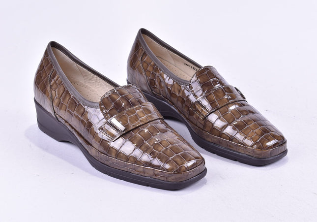 Waldläufer Damen Halbschuhe Slipper Ballerinas UK 5 Nr. 24-J 4392-Schuh-Gebraucht-secondhand