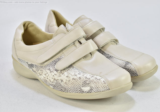 Waldläufer Damen Halbschuhe Freizeitschuhe UK 7,5 Nr. 25-U 791-schuhgebraucht-secondhand