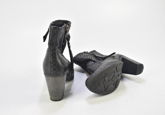 Sansibar Damen Stiefelette Boots EUR 36 Nr. 24-A 3528-Schuh-Gebraucht-secondhand