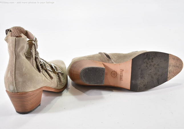 Pertini Damen Stiefelette Boots EUR 37 Nr. 25-B 322 - Schuh-Gebraucht - Second-hand - gebrauchte Schuhe