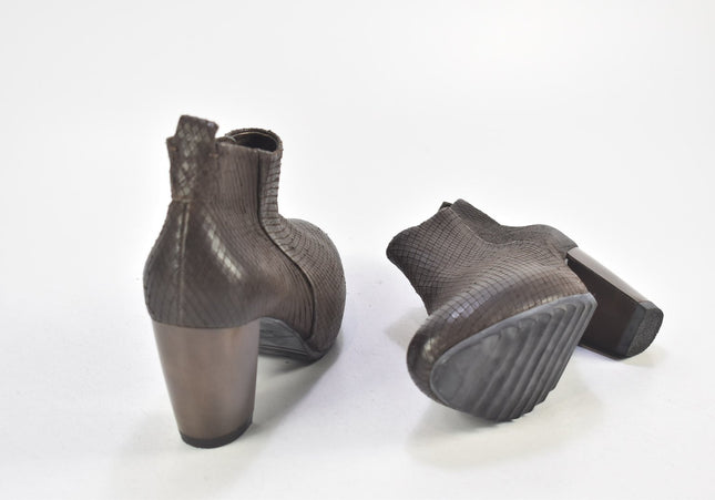 Högl Damen Stiefelette Boots UK 5 Nr. 24-J 2875-Schuh-Gebraucht-secondhand
