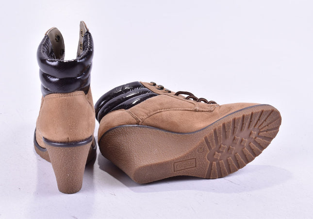 Buffalo Damen Stiefelette Boots EUR 38 Nr. 24-M 2247-Schuh-Gebraucht-secondhand