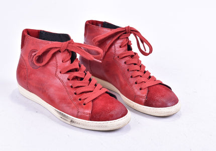 Paul Green Damen Stiefelette Boots UK 4 Nr. 24-O 2294-Schuh-Gebraucht-secondhand