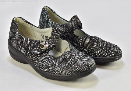 Waldläufer  Damen Halbschuhe Slipper Ballerinas  UK 4,5 Nr. 25-U 2143