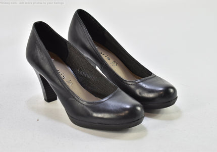 Tamaris Damen Pumps High Heels EUR 37 Nr. 25-T 1023-gebrauchte Schuhe-Second hand-SchuhGebraucht
