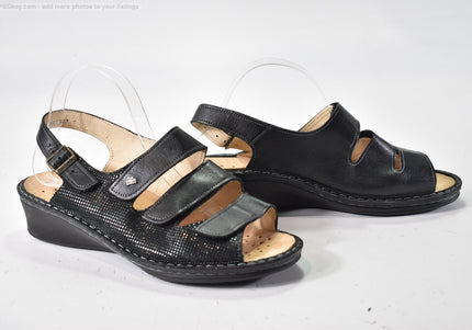 Finn Comfort  Damen Sandale Pantolette  UK 6,5 Nr. 26-S 718