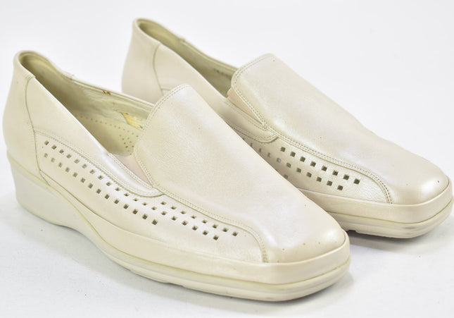 Waldläufer Damen Halbschuhe Slipper Ballerinas UK 9,5 Nr. 23-M 3718-Schuh-Gebraucht-secondhand