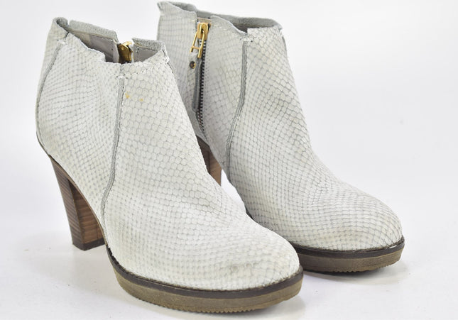 Fred Dela Bretoniere Damen Stiefelette Boots EUR 40 Nr. 23-M 4248-Schuh-Gebraucht-secondhand