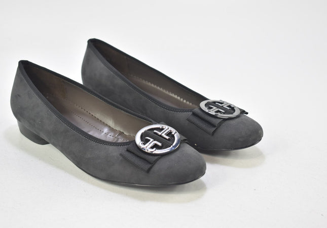 Jenny Damen Halbschuhe Slipper Ballerinas UK 7 Nr. 24-U 1932-Schuh-Gebraucht-secondhand