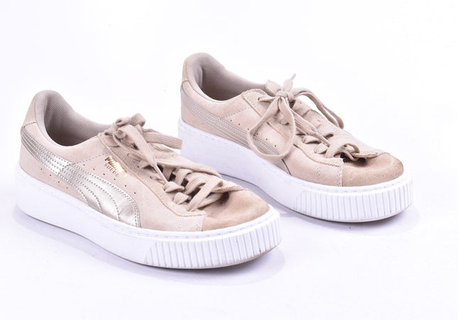Puma Suede Damen Sportschuhe Sneaker EUR 38 Nr. 23-M 1588-Schuh-Gebraucht-secondhand