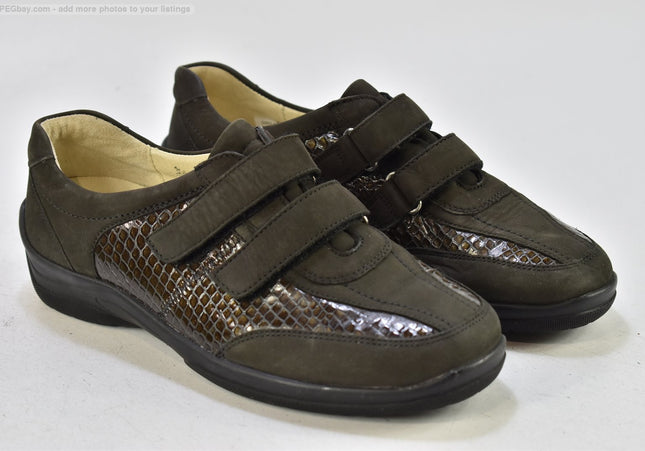 Waldläufer Damen Halbschuhe Freizeitschuhe UK 6 Nr. 25-U 797-schuhgebraucht-secondhand