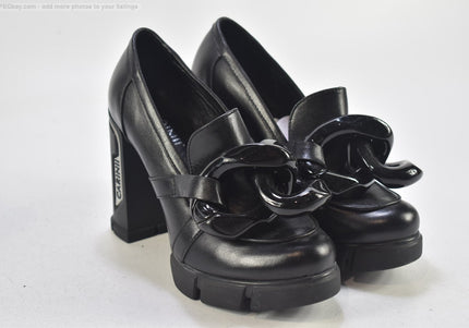 Carinii Damen Pumps High Heels EUR 39 Nr. 25-F 3717-Schuh-Gebraucht-secondhand
