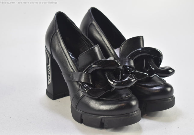 Carinii Damen Pumps High Heels EUR 39 Nr. 25-F 3717-Schuh-Gebraucht-secondhand
