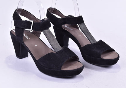Gabor Damen Sandale Sandalette UK 6 Nr. 24-SD 1185-Schuh-Gebraucht-secondhand