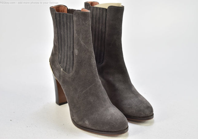 L´Autre Chose Damen Stiefelette Boots EUR 36,5 Nr. 24-B 6256-Schuh-Gebraucht-secondhand