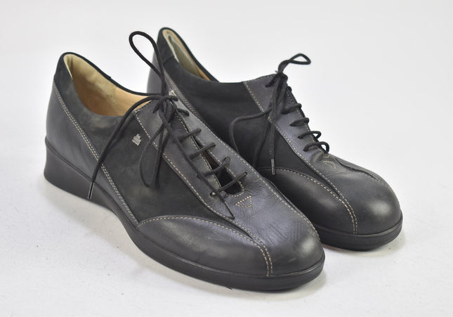 Finn Comfort Damen Halbschuhe Freizeitschuhe UK 7,5 Nr. 24-T 2631-Schuh-Gebraucht-secondhand