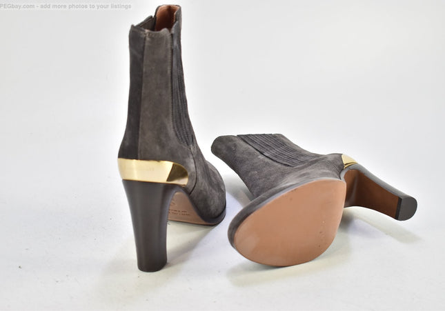 L´Autre Chose Damen Stiefelette Boots EUR 36,5 Nr. 24-B 6256-Schuh-Gebraucht-secondhand