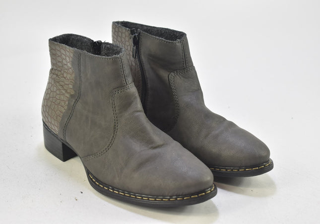 Rieker Damen Stiefelette Boots EUR 37 Nr. 24-B 1735-Schuh-Gebraucht-secondhand
