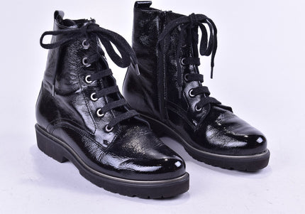 Semler Damen Stiefelette Boots UK 4 Nr. 24-F 1535-Schuh-Gebraucht-secondhand