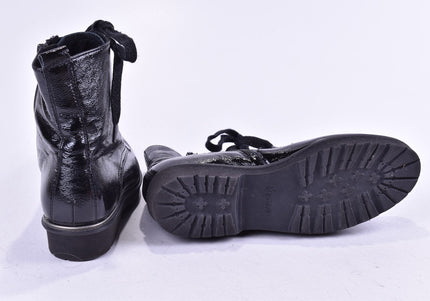 Semler Damen Stiefelette Boots UK 4 Nr. 24-F 1535-Schuh-Gebraucht-secondhand