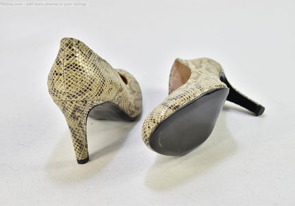 Giorgio Lamponi Damen Pumps High Heels EUR 38 Nr. 25-T 1026-gebrauchte Schuhe-Second hand-SchuhGebraucht