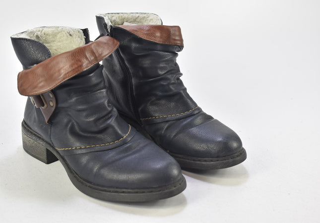 Rieker Damen Stiefelette Boots EUR 39 Nr. 24-A 2139-Schuh-Gebraucht-secondhand