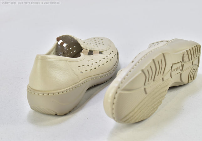 Waldläufer Damen Halbschuhe Slipper Ballerinas UK 4 Nr. 25-U 2149