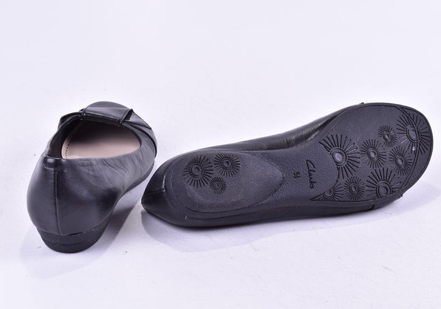 Clarks Damen Halbschuhe Slipper Ballerinas UK 5,5 Nr. 24-J 4402-Schuh-Gebraucht-secondhand