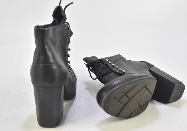 Airstep Damen Stiefelette Boots EUR 37 Nr. 24-B 1736-Schuh-Gebraucht-secondhand
