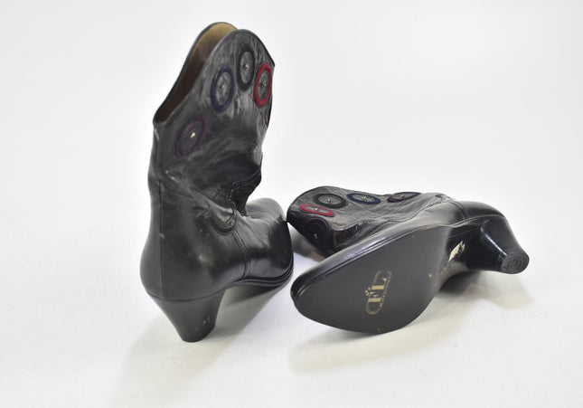 FL Damen Stiefelette Boots EUR 38 Nr. 24-A 3538-Schuh-Gebraucht-secondhand